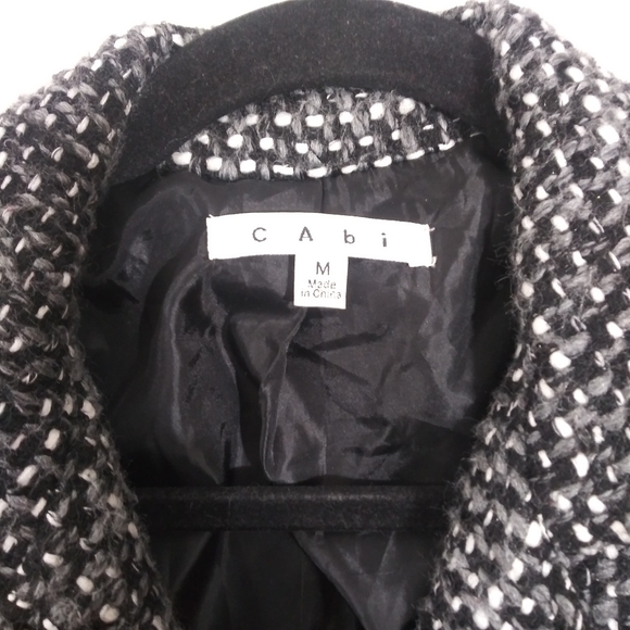 ✨host pick✨ CAbi tweed peacoat jacket/coat - Picture 7 of 8